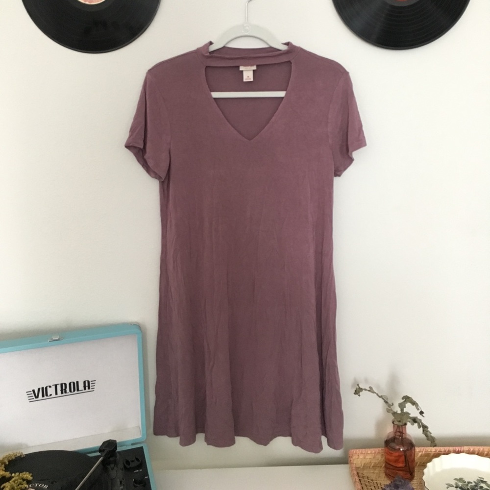 Dusky purple swing dress!  MEDIUM!